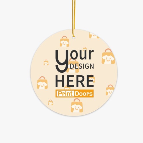 Round Car Air Freshener 8×8cm | Paper