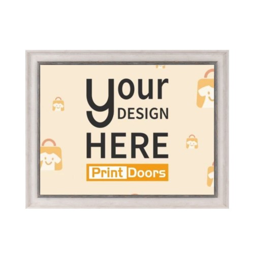 Horizontal Casetta Framed Decorative Art 4:3 | Polyester (Made in USA)