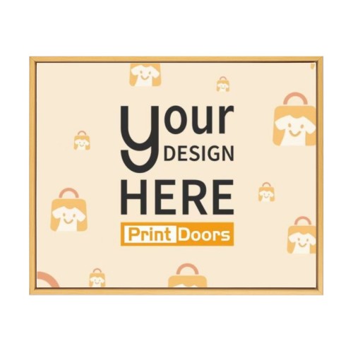 Horizontal Floating Framed Decor Canvas 5:4 | Polyester (Made in USA)