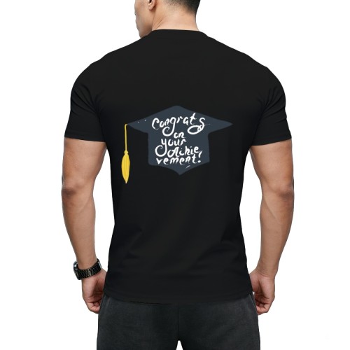 Men's (DTF) Print T-Shirt-Back Print180g | Cotton (Made in USA)
