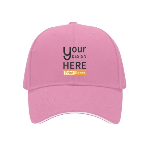 Sandwich Baseball Cap (Heat Transfer Print) | Polyester (Made in USA)