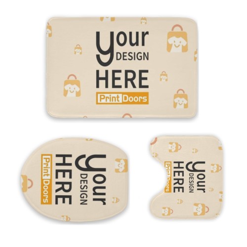 3-Piece Bathroom Set | Polyester (Made in USA)