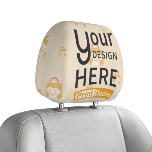 Car Headrest Cover | Milk Silk