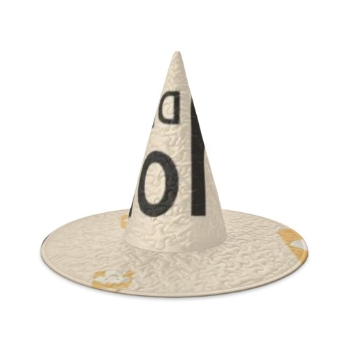 Quilted EmbroideredWitch Hat | Polyester