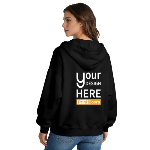 Women's HoodieBack Print280g | Poly Cotton(Made in CA)