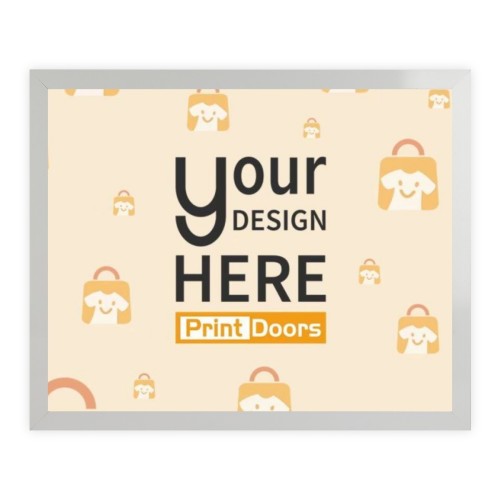 Horizontal Modern Framed Decor Canvas 5:4 | Polyester (Made in USA)