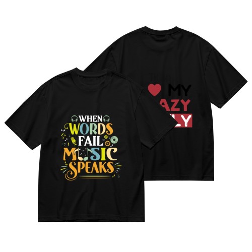 200g Men's Double-Sided Heat Transfer Print T-Shirt |  Cotton (Made in USA)
