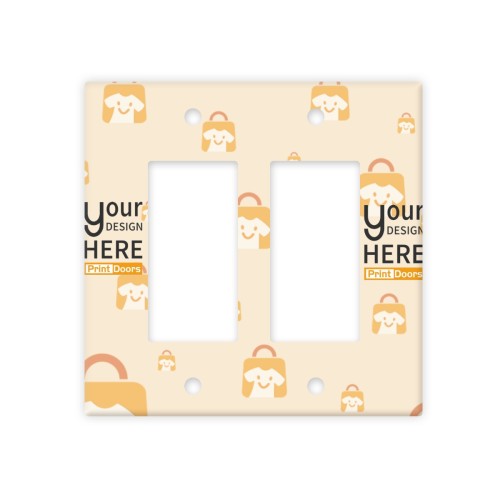 Double Gang Switch Plate | PC Material(Made in USA)