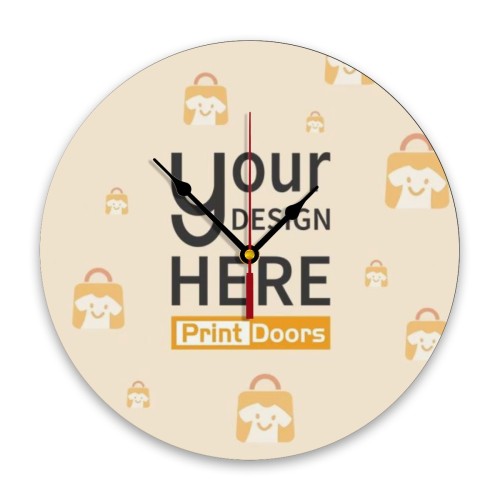 Round Wall Clock 12x12 in | PVC（ Made in USA）