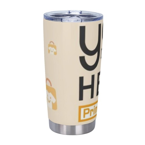 20oz Tumbler‑Push Lid | 304 Stainless Steel（Made in USA）