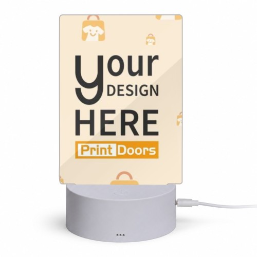 Vertical Acrylic Night Light | Acrylic Material (Made in USA)