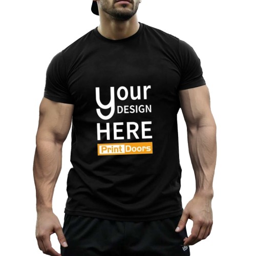 Men's（DTF） T-Shirt - Front Print | Cotton (Made in USA)