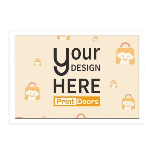 Horizontal Modern Framed Decor Canvas 3:2 | Polyester (Made in USA)