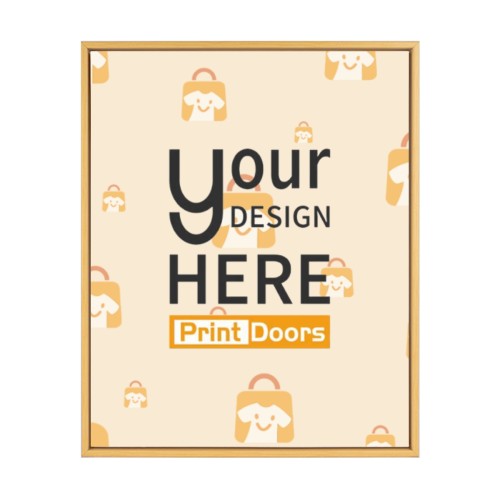 Vertical Floating Frame Decorative Painting 4:5 | Polyester (Made in USA)