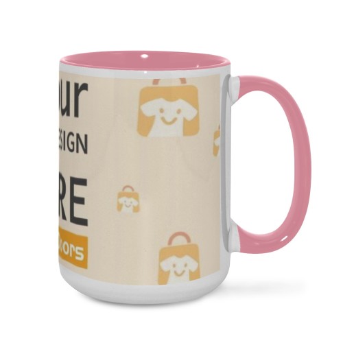 Two-Tone Mug - 15oz | Ceramic (Made in USA)