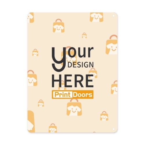 Vertical Tin Sign (12x16in) | Tinplate (Made in USA)