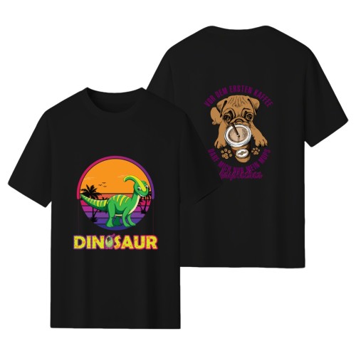 Men's (DTF) Double-Sided Print T-Shirt 180g | Cotton (Made in USA)