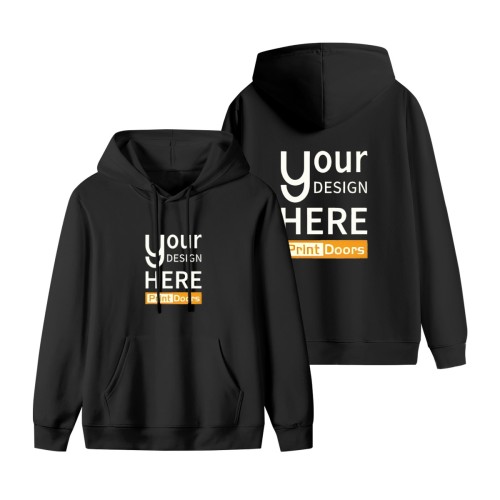 Men's Hoodie - Double-sided 280gsm（DTF） | Polycotton (Made in DE)