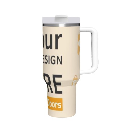 40oz TumblerWhite | 304 Stainless Steel (Made in USA)