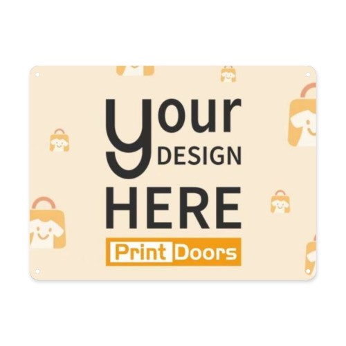 Tin Sign 12×16in – Landscape Version (Paper Box Packaging) | Tinplate(Made in USA)