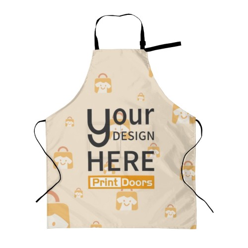 Adult Waterproof Apron with Pockets | Oxford Fabric