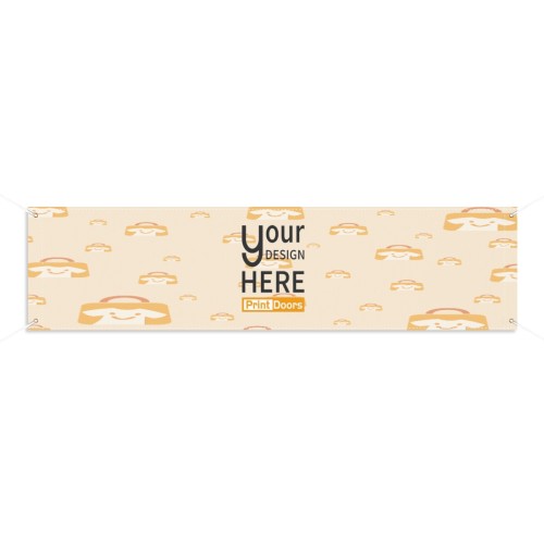 Festival Banner (Multiple Sizes)-Stitched Hem | Polyester (Made in USA)