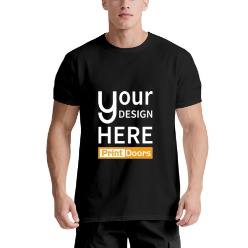 Men's DTF Print T-Shirt Front Print | Cotton (Made in CA)