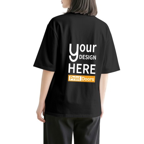 Women's （DTF） T-Shirt - Back Print200gsm |Cotton （Made in JP）