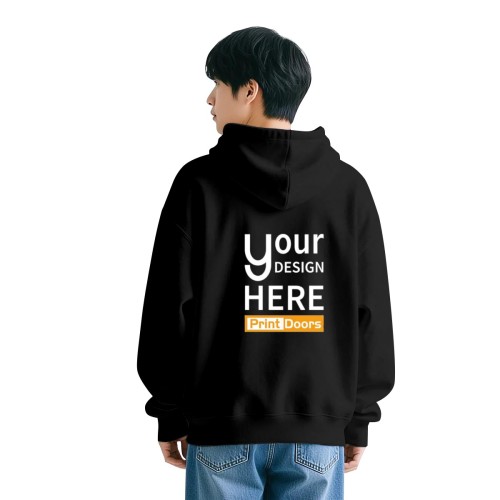 Pure Cotton Men's Hoodie - Back Print（DTF）330gsm | Cotton (Made in JP)