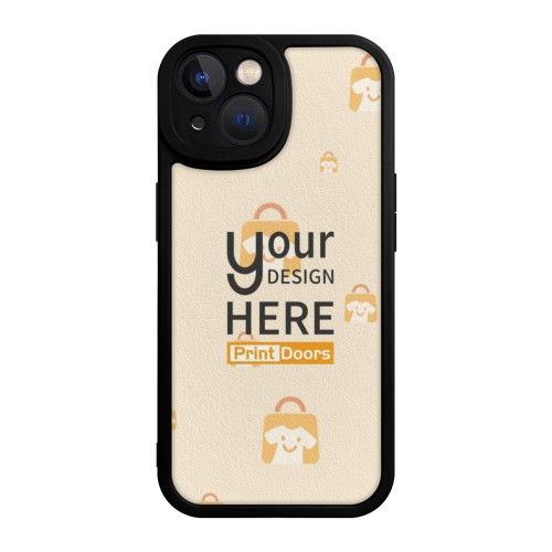 iPhone 15 Series (Leather Wrapped Silicone Phone Case) | Silicone