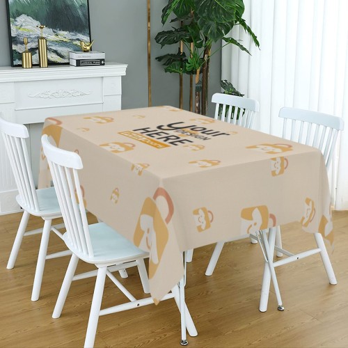 Square Tablecloth (54*72inch)| Linen (Made in USA)