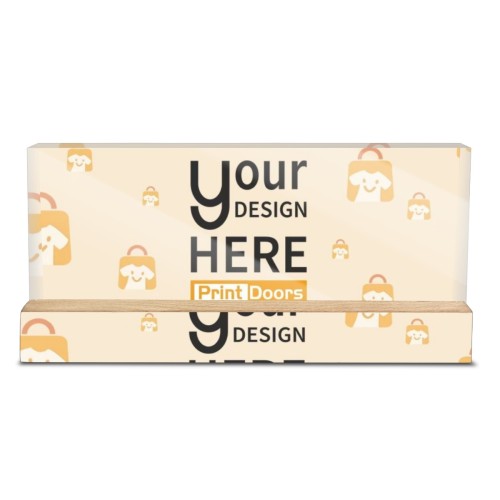 Acrylic Table Sign (25x10cm) | Acrylic