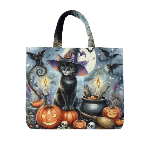 Quilted Embroidery Tote Bag - L | Polyester