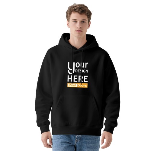 Men's Polyester Hoodie - Front （DTF） 280g | Polyester (Made in AUS）