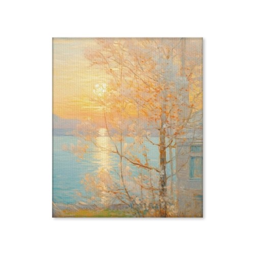 Decorative Painting (with Frame) (5:6)(20*24inch) | Polyester (Made in USA）