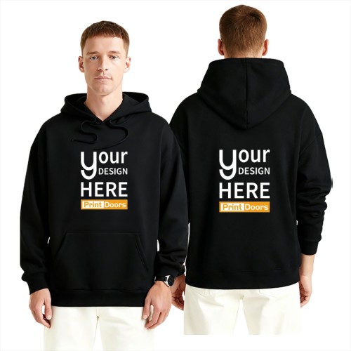 Hooded Sweatshirt - Double Sided Print 380g | Cotton(Made in USA)