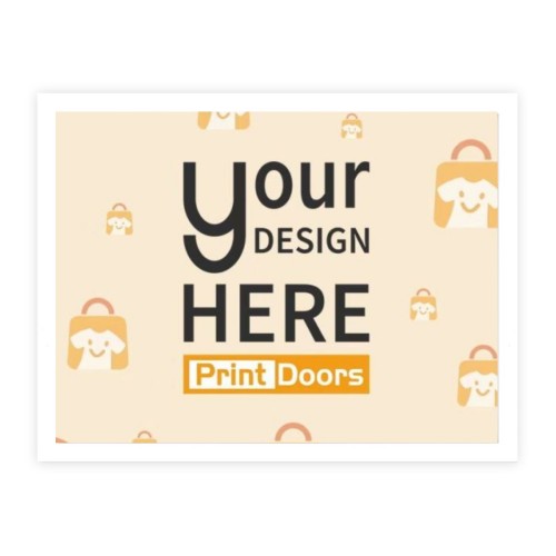 Horizontal Modern Framed Decor Canvas 4:3 | Polyester (Made in USA)
