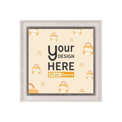 Square Casetta Framed Decorative Art 1:1 | Polyester (Made in USA)