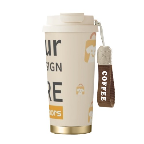 Stainless Steel Dual-Drink Coffee Mug | 304 Stainless Steel( Made in USA)