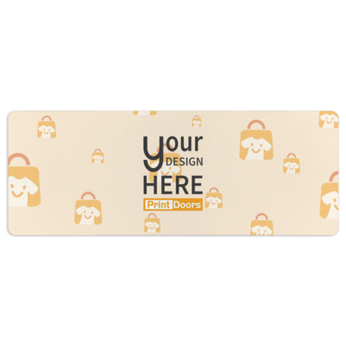 Flat-Edged Mouse Pad (12*31 inch) | Polyester (Made in USA)