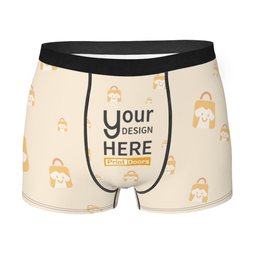 All-Over Print Men's Underwear (Multi-Faceted Design) | Milk Silk