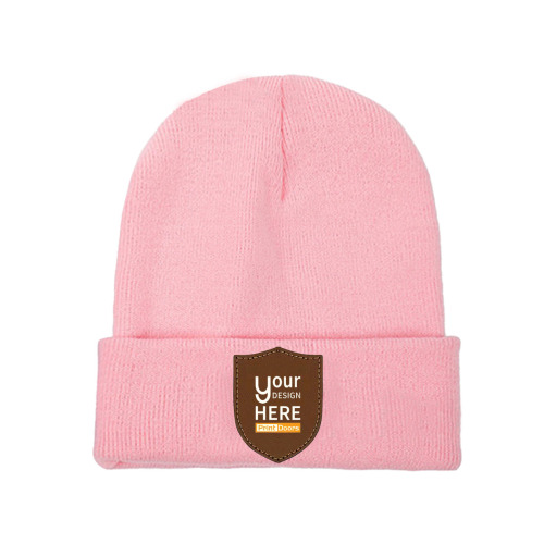 Knitted Hat(Shield logo)(UV Printing) | Polyester