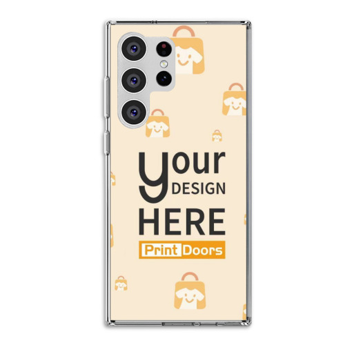 Customized Samsung Galaxy S23 Ultra Clear Hard Phone Case | PC