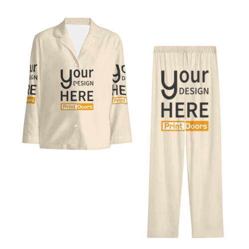 All-Over Print Kid's Pajamas Sets | Polyester Imitation Cotton