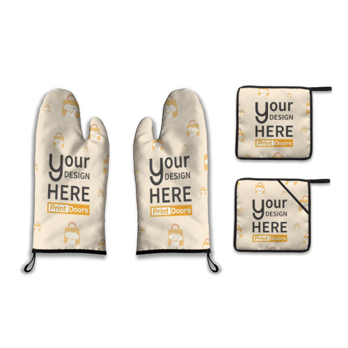 Kitchen insulation four-piece set | Polyester