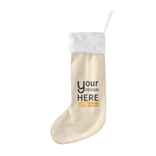 Double-Sided Printed Christmas Stocking | Flannel