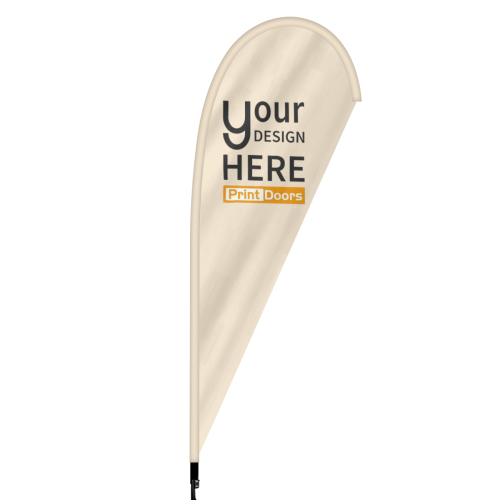 Double Sided Printed Outdoor Advertising Teardrop Flag,Feather Flag(3.6x9.5ft) | Polyester