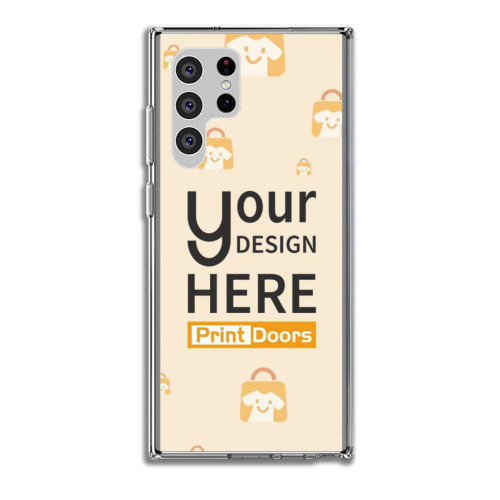 Customized Samsung Galaxy S22 Ultra Clear Hard Phone Case | PC