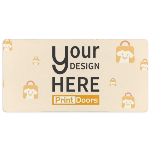 Personalized Printed Multi-Size Seamless Edge Mouse Pad (40x20 inch/47.2x23.6 inch) | Polyester