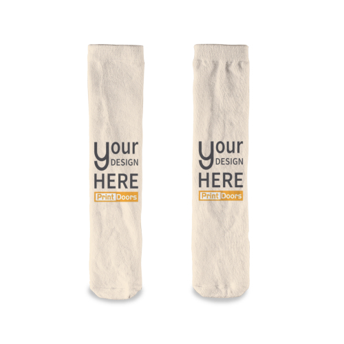 All Over Print Mid Calf Socks | Polyester